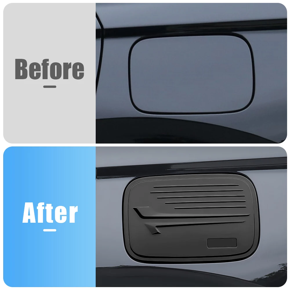 Car Gas Fuel Tank Cover Trim Oil Fuel Cap Frame Trim Stickers For Honda CR-V CRV 6th Gen 2023 2024 2025 Hybrid Accessories