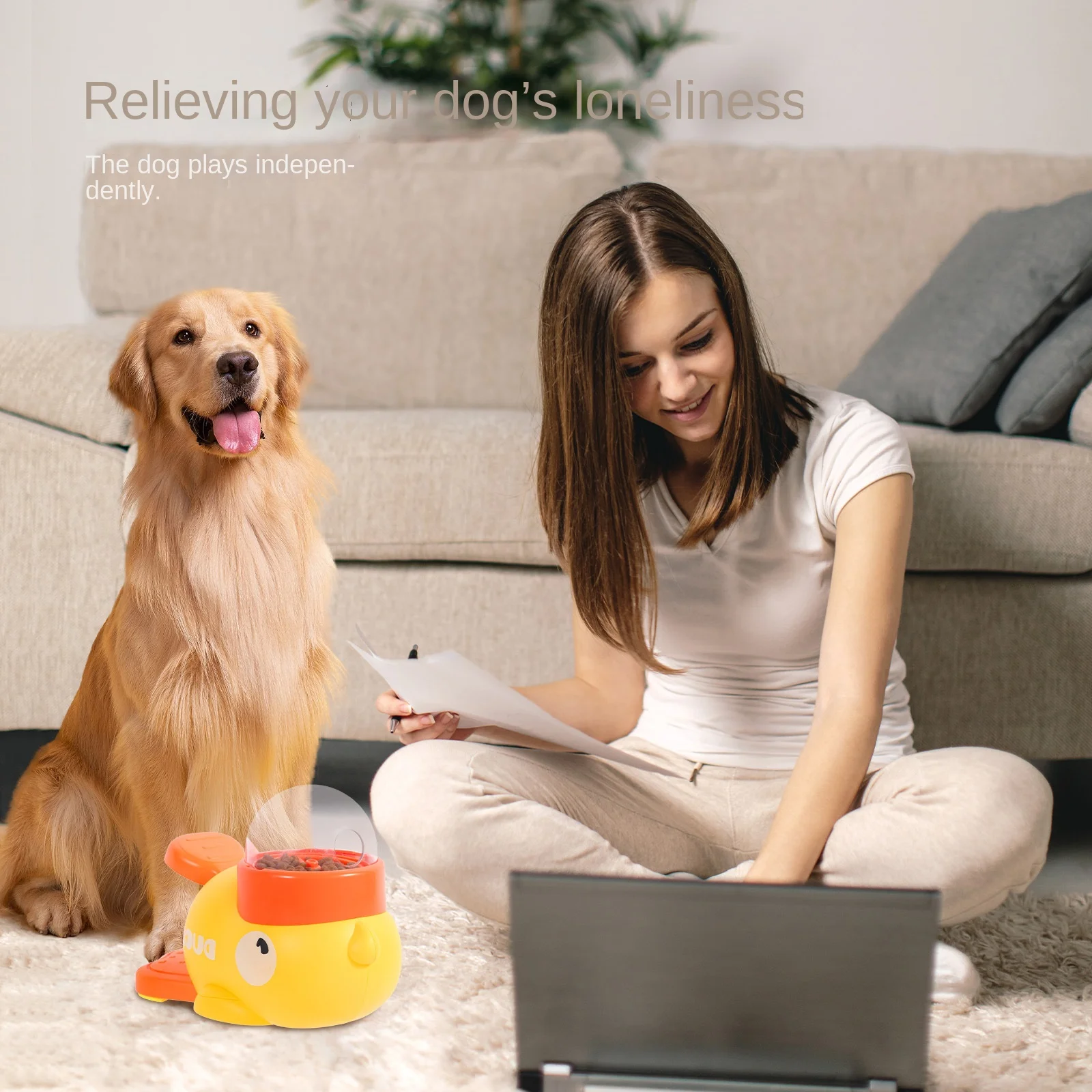 Brinquedo Interativo 2 em 1 pa - Automatic Pet Feeder avaliação e preço