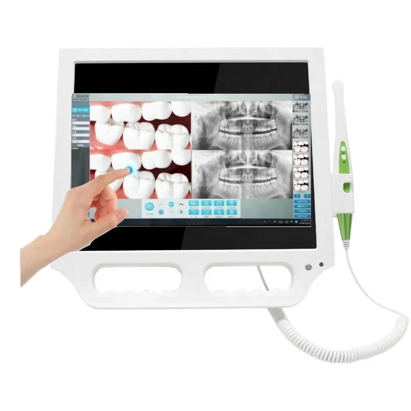 Equipment Touch Screen Integrated PC Monitor Compatible With X-ray and CT Sensor Windows 10 Intra Oral Camera