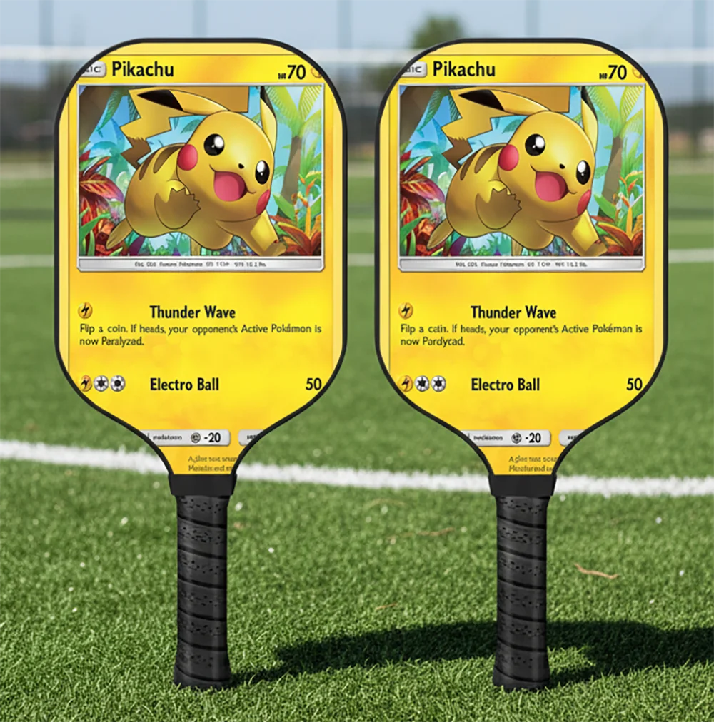 animes-figure-style-unique-pokemon-pikachu-carbon-fiber-fiberglass-pickleball-paddle-professional-intermediate-starter
