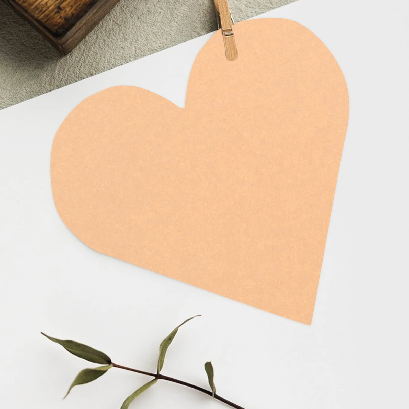 

100 Pcs Thick Kraft Paper A4 Card Stock for Art Drawing DIY Crafts with Handcraft Material