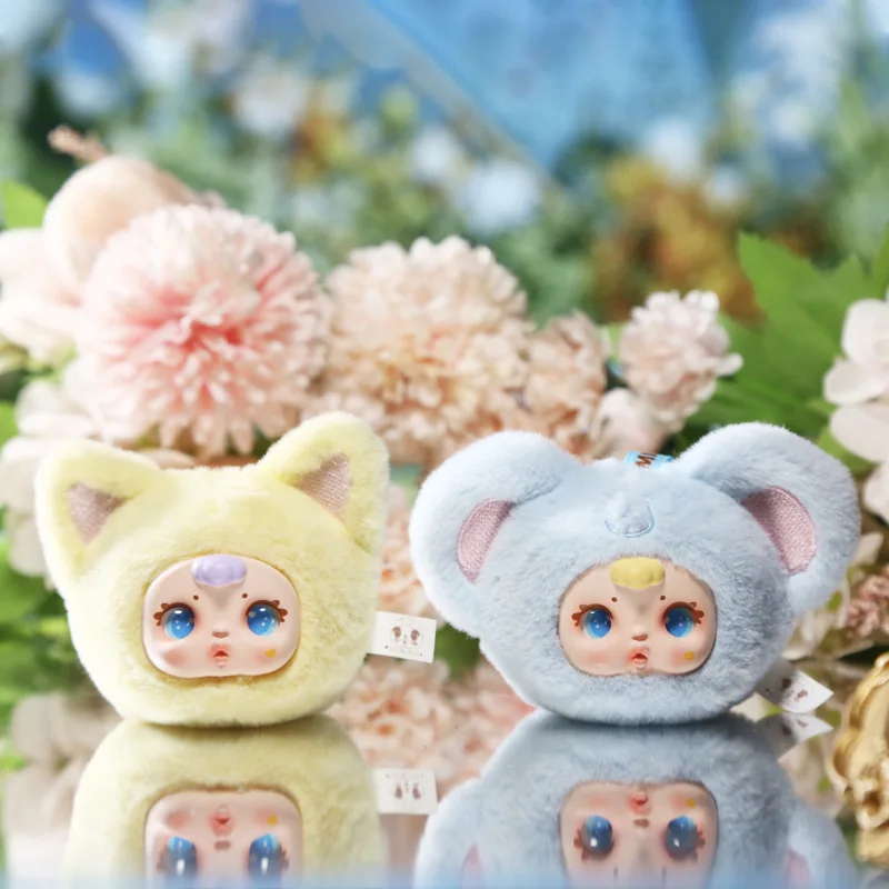 

Cartoon Candy Animal Plush Blind Box Backpack Pendant Backpack Mystery Box Decor Keychain Exquisite Toy Girl Friend Holiday Gift