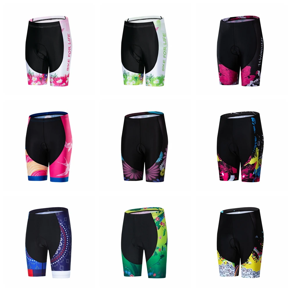 

Weimostar Pro Cycling Shorts Women 4D Gel Padded Bike Shorts Shockproof MTB Bicycle Shorts Tight Team Biking Pants Ropa Ciclismo