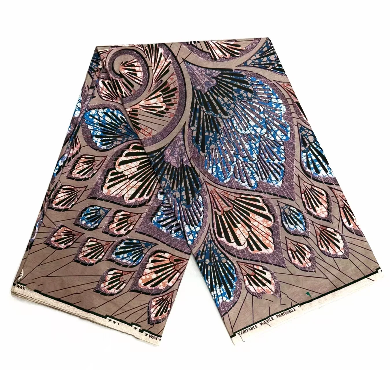 2026 New Style Nigeria Golden- Wax Print Fabric - High Quality African Wax Print Fabric for Patchwork, Clothing & DIY