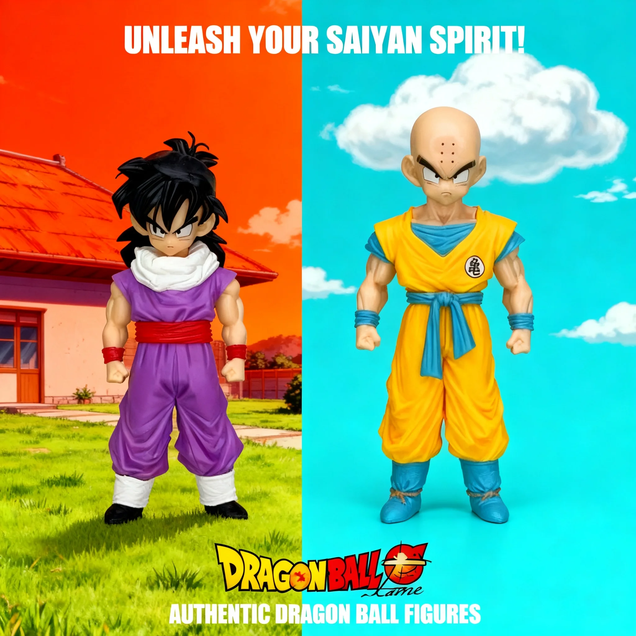 

Коллекционная фигурка Dragon Ball Z: Гоку и Крилин (второе издание), статуэтка GK, оптовая продажа, модель для декора, экшн-фигурка