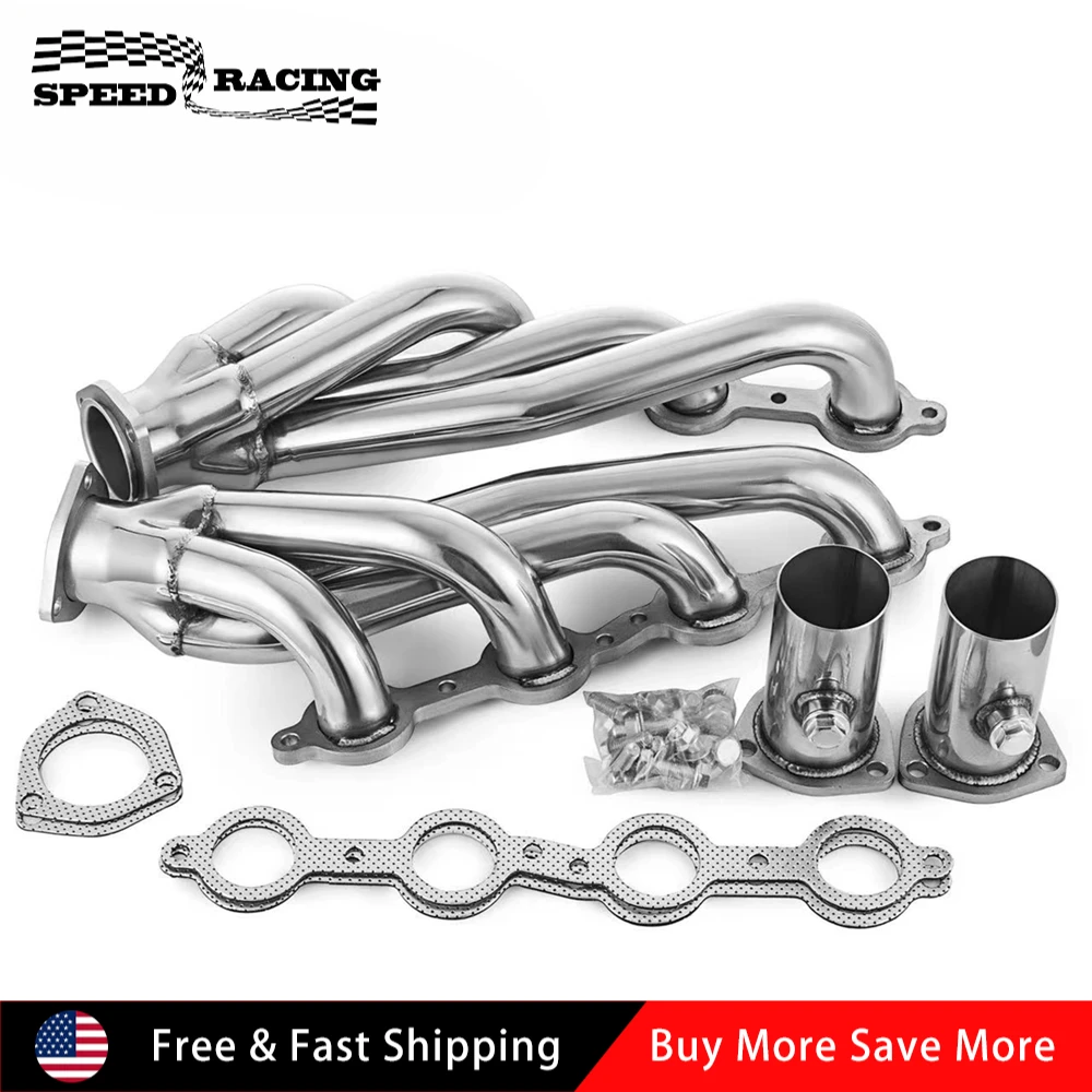 

Stainless Steel Shorty Headers For GM Gen III IV 4.8L 5.3L 5.7L 6.0L 6.2L LS Engines EH-28125