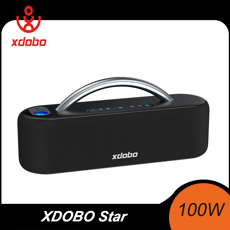 

XDOBO Star 100 Вт Саундбар Беспроводной Bluetooth-динамик со световым проектором Режим TWS 3D Surround Стереозвук Поддержка AUX USB