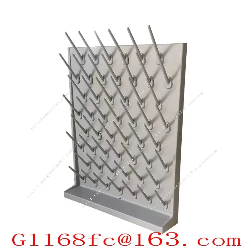 Laboratory drip rack PP single and double-sided adjustable beaker holder drain laboratory utensils cool dry rack high density
