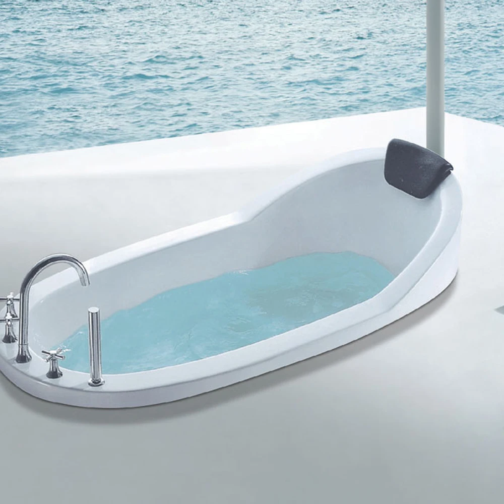 

60 Inch Modern Hotel Bathroom Bathtub Embedded Acrylic Bath Tub