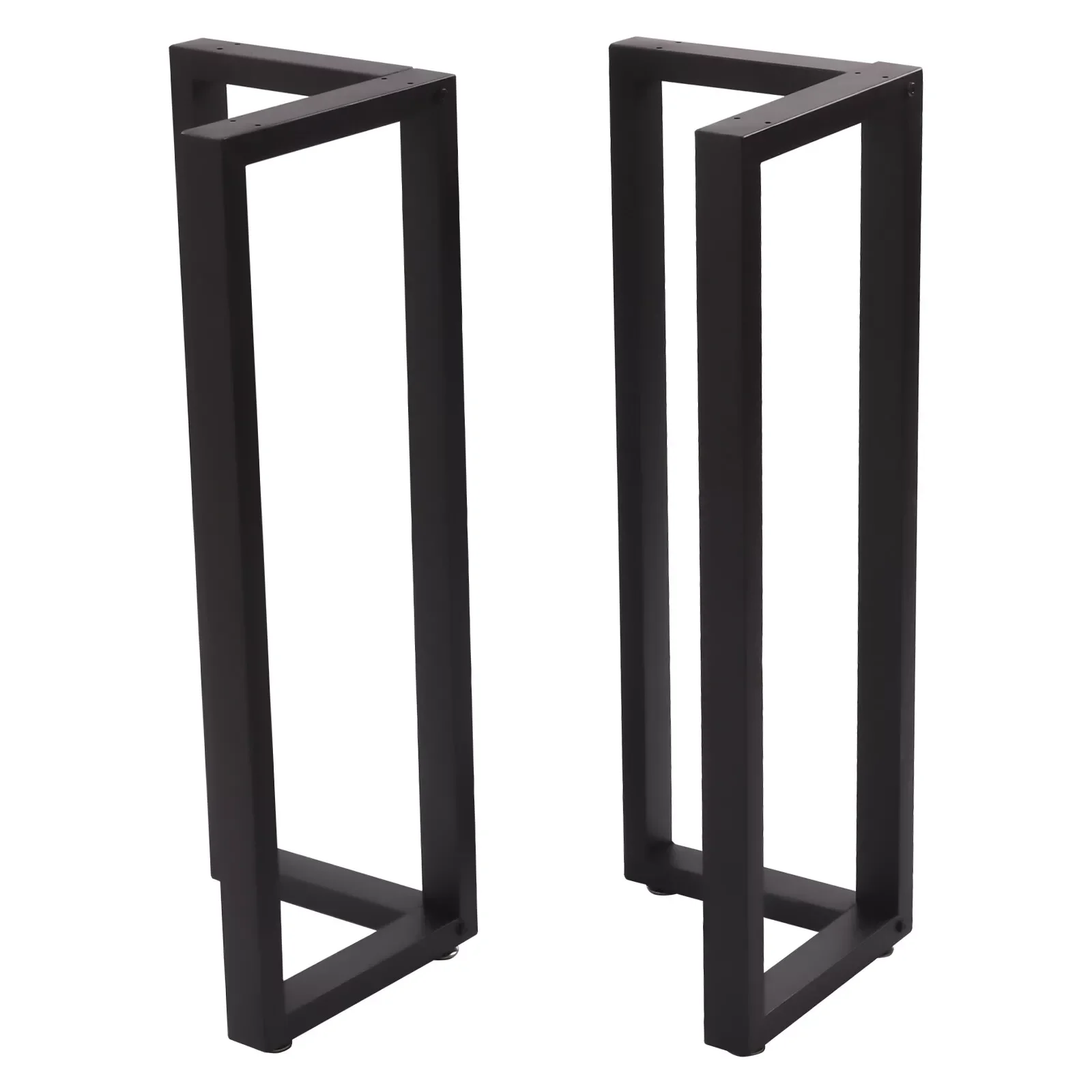 コーヒーテーブル、ベンチ、35インチ、2個用の工業用金属V字型フレームレッグ