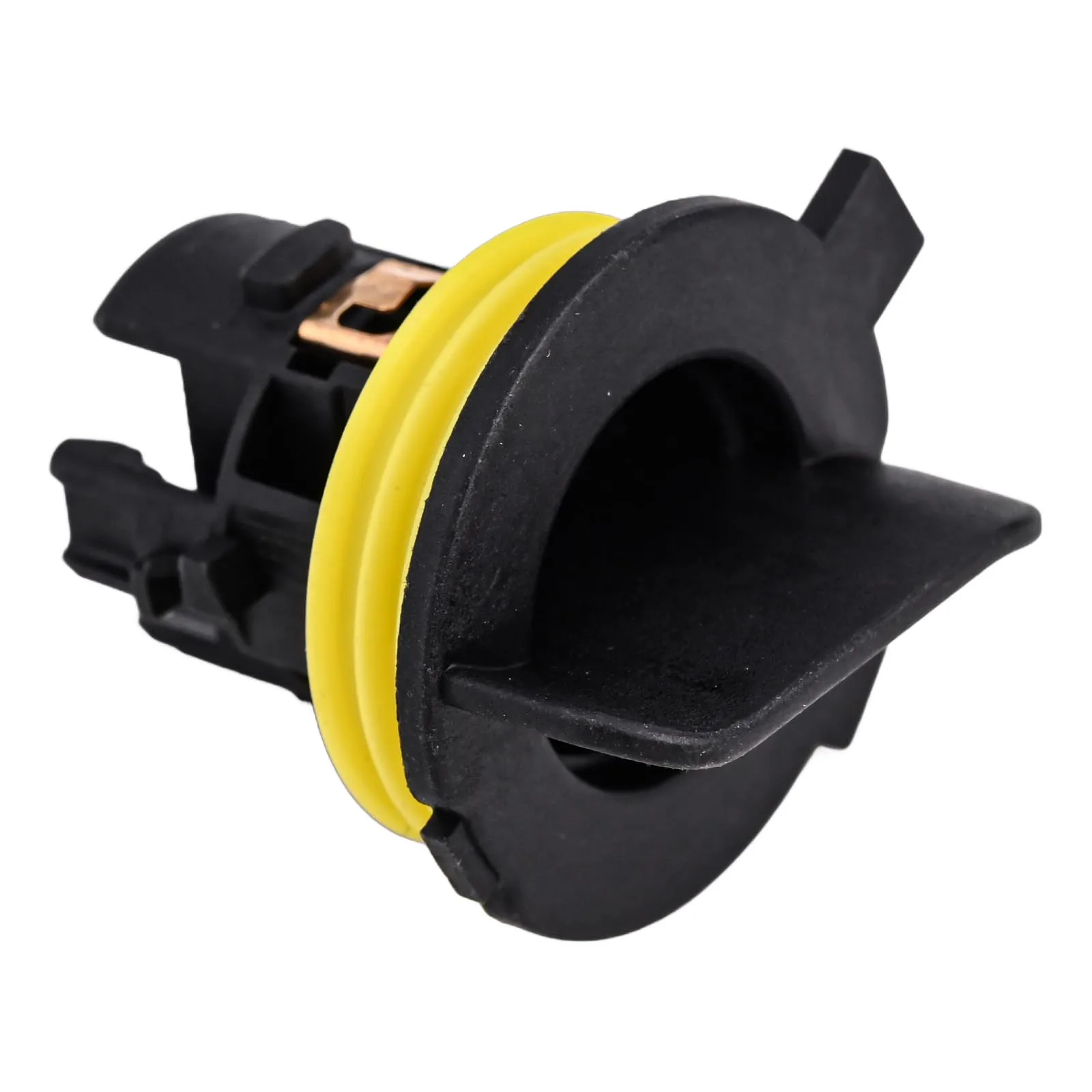 Car Maintenance PW24W Light Bulb Holder Turn Signal Lamp Holder Black-Yellow Replacement Installation Wear-resistant view 3