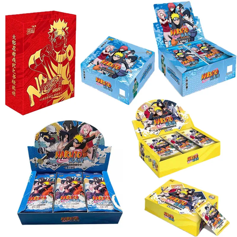 Naruto Collection Card Booster Box Kayou Tier1 Wave2 Bullet Classical Ninja Age Toys And Hobbies Playing Cards