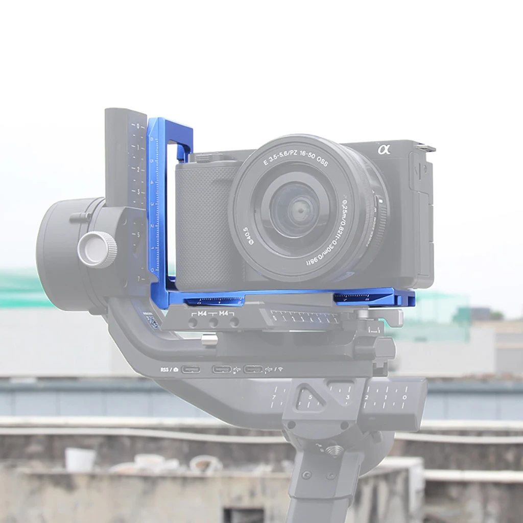 L Bracket Vertical Shooting Plate for DJI Ronin RS2 RSC2 RS3 Handheld Gimbal Stabilizer Mount Accessories Quick Release Plate