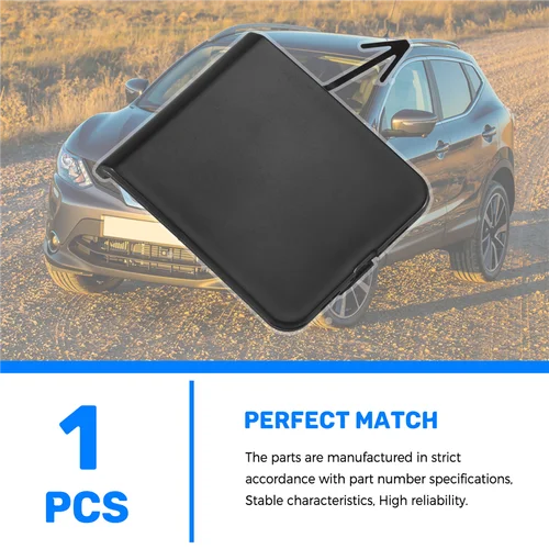 Imagen 1 del producto Cubierta de gancho de remolque de parachoques delantero, tapa de carcasa para Nissan Qashqai 2008-2015 622A0-JE20A-A99D