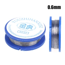 0.6mm 1pc Solder Wire Reel Rosin Core Solder Soldering Welding Iron Wire Reel Welding Practice Flux