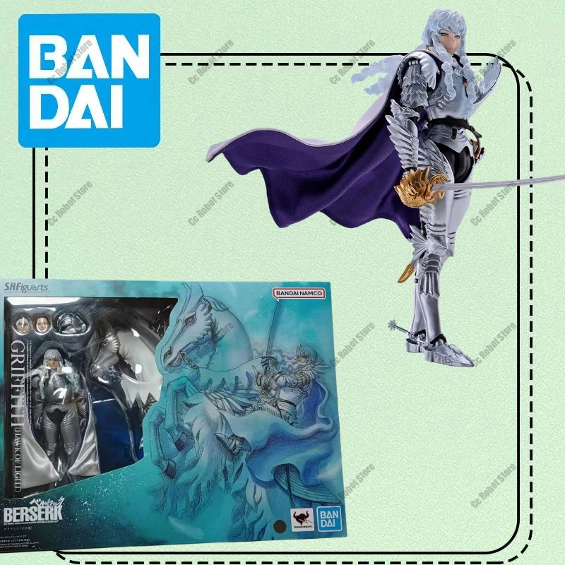 

Bandai SHF Berserk Guts Farnese De Vandimion Schierke Action Figures Posable Collectibles Painted Detailed Anime-Accurate