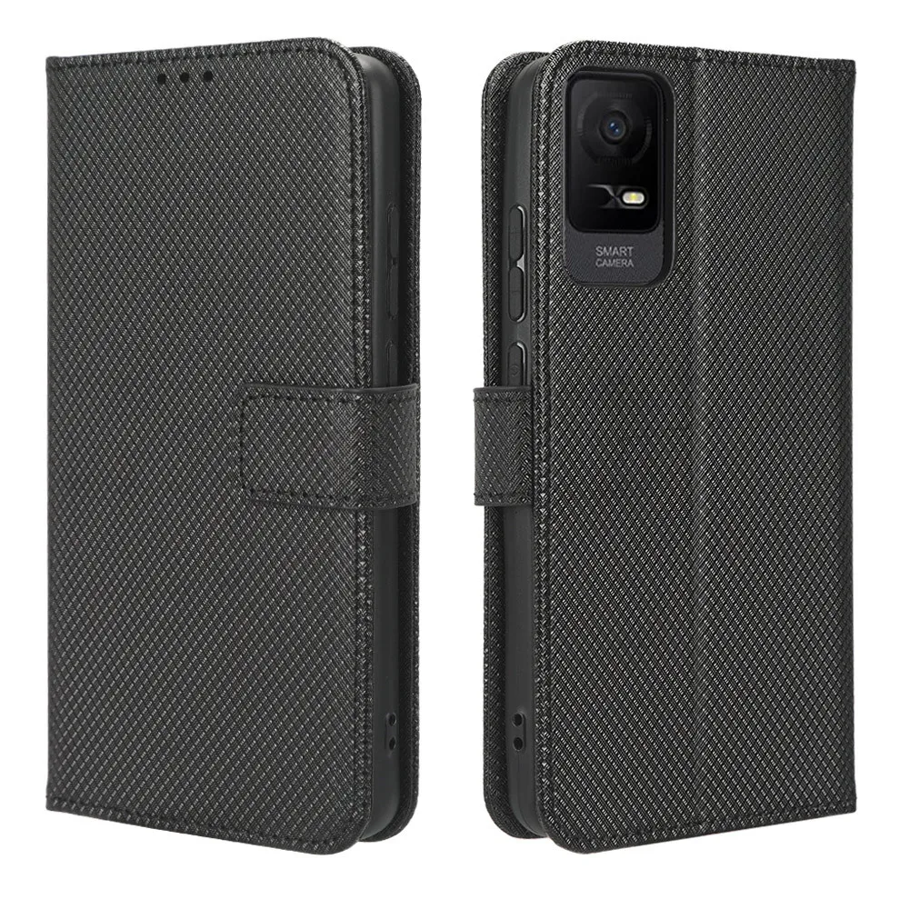 

Для TCL ION X Чехол Роскошный флип-чехол с ромбовидным узором из искусственной кожи Чехол-кошелек-подставка для TCL ION X IONX Сумка для телефона