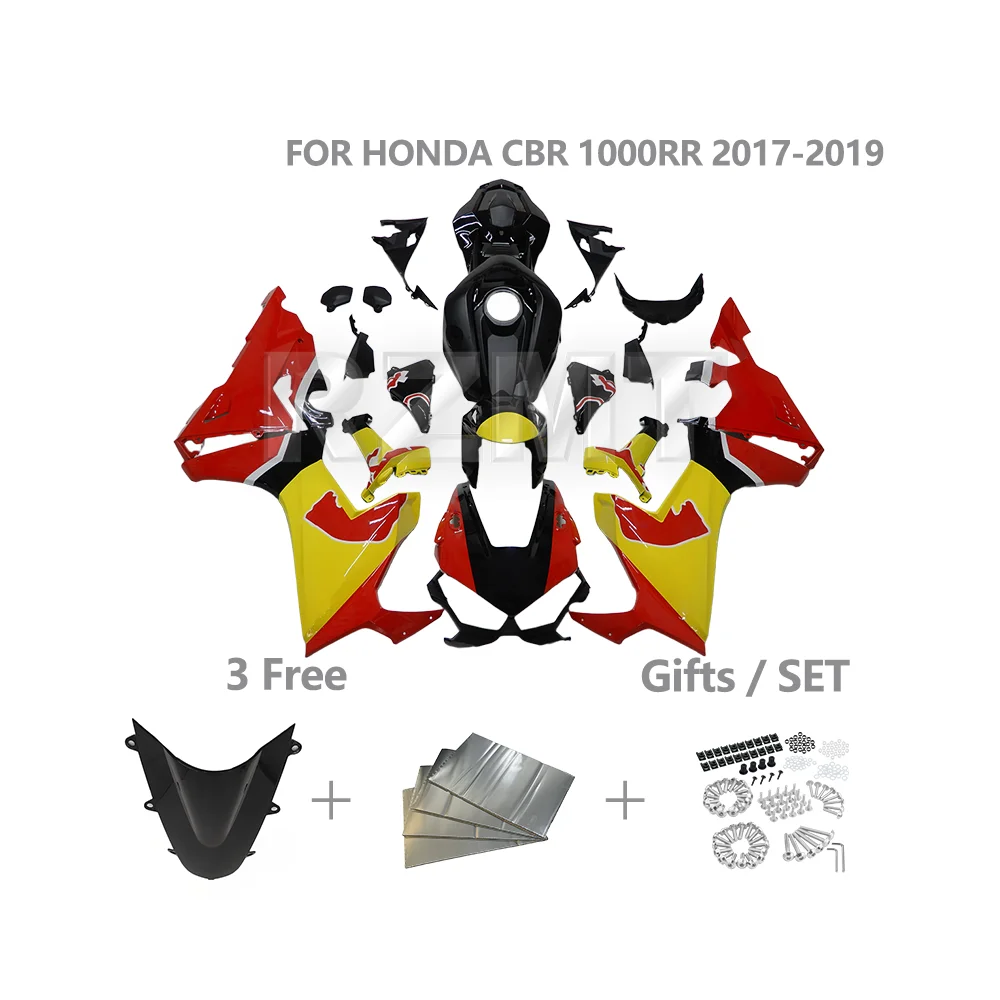 

Motorcycle Fairing Kit FOR HONDA CBR1000RR SP 2017-2019 CBR 1000RR ABS Customized Fairings Kit Plastic Body Parts H1017-103a