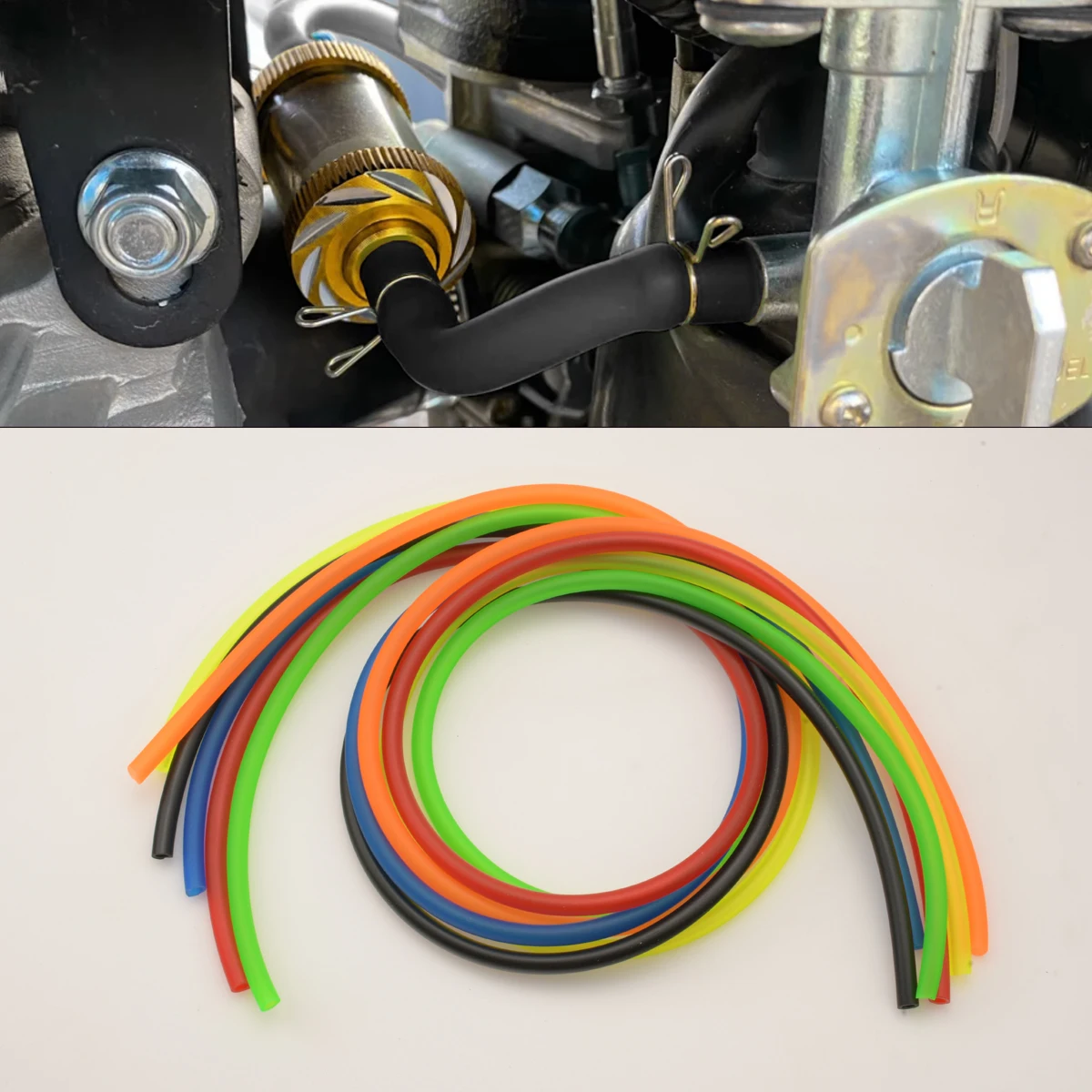 

1M 3M 5M Universal Motorcycle Hose Petrol Fuel Line Hose Gas Oil Pipe Tube For ATV Quad Minimotor Scooter Mini Moto Dirt Bike