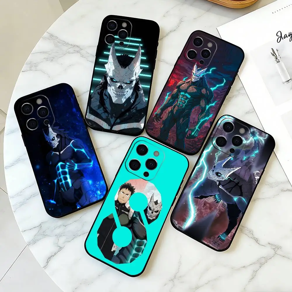 The powerful K-Kaiju No Phone Case Silicone Soft For IPhone 17 16 15 14 13 12 11 X XR Plus Pro Max Plus