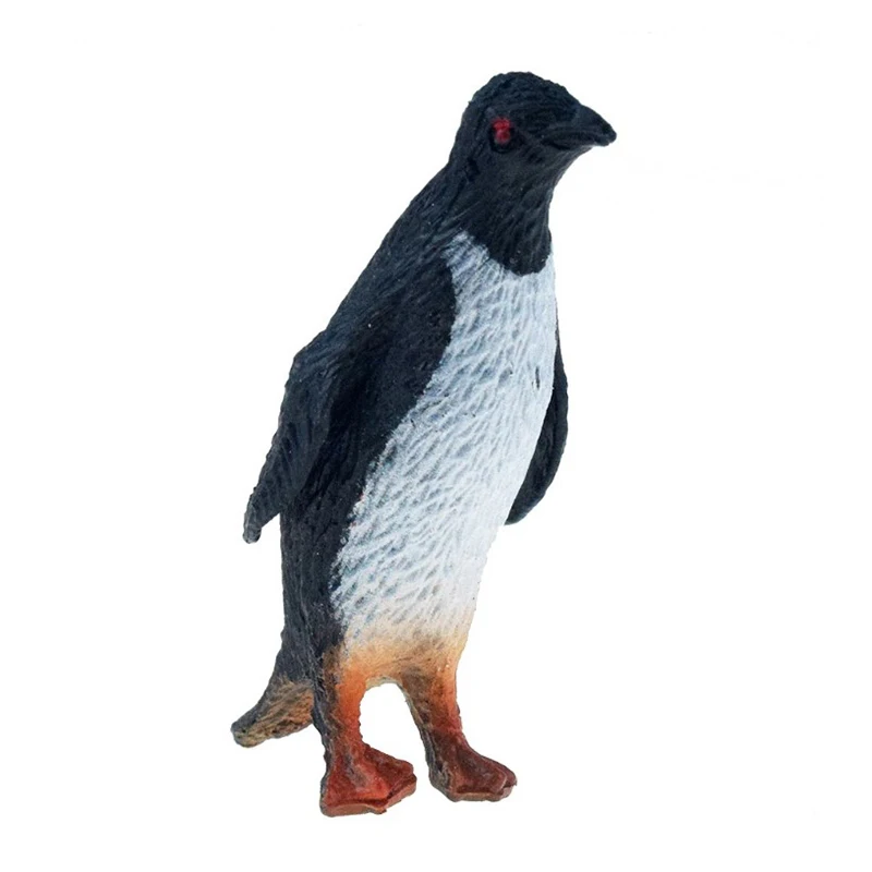 8PCS/SET Simulation Penguin Multiple Modeling Animal Figure Collectible Toys 2 Styles