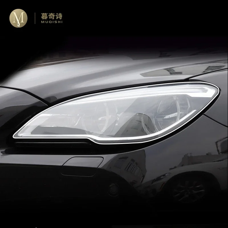 For BMW G32 Series 6 2015-2021Car Exterior PPF transparent Paint protective film TPU Anti scratch Headlamps protective film refi