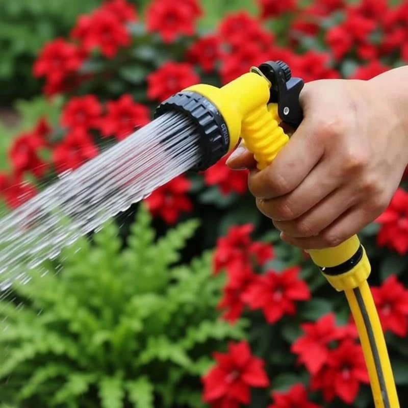

Garden Watering Equipment Hose Sprinkler Guns For Car Cleaning Green High-Pressure Hose Sprinkler Plastic Irrigation Sprayer