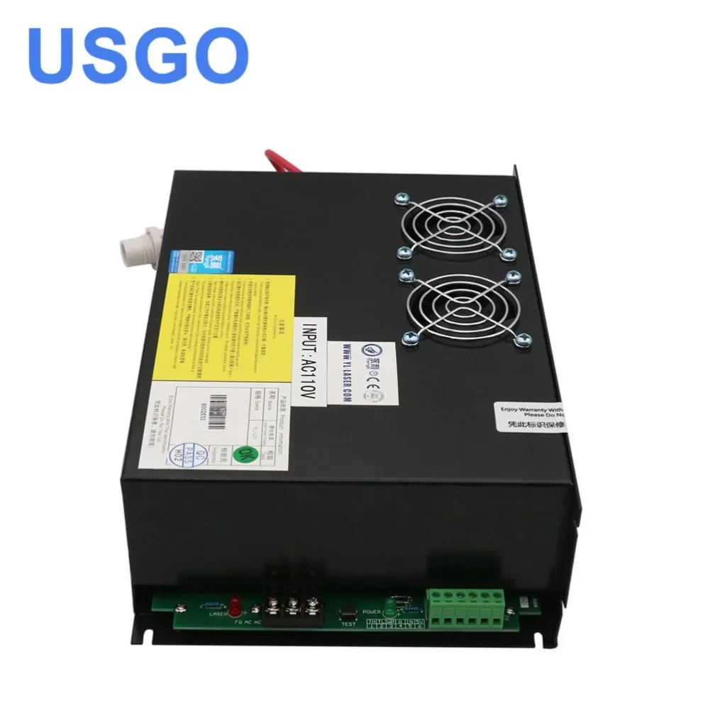 مصدر طاقة ليزر ثاني أكسيد الكربون 80-100 واط YL-U1 لسلسلة أنبوب الليزر CR-U100 U #6