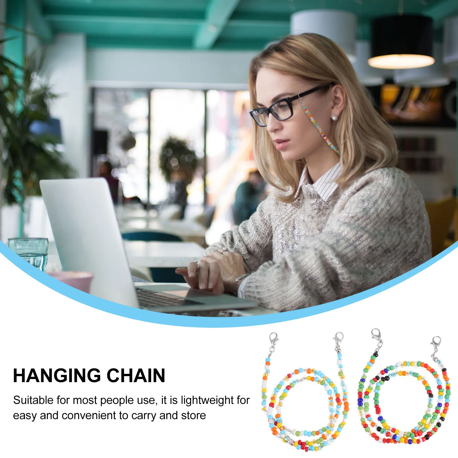 

Mask Anti-lost Lanyard Chain Neck Glasses Extension for Accessories Eyeglasses Lanyards Masks