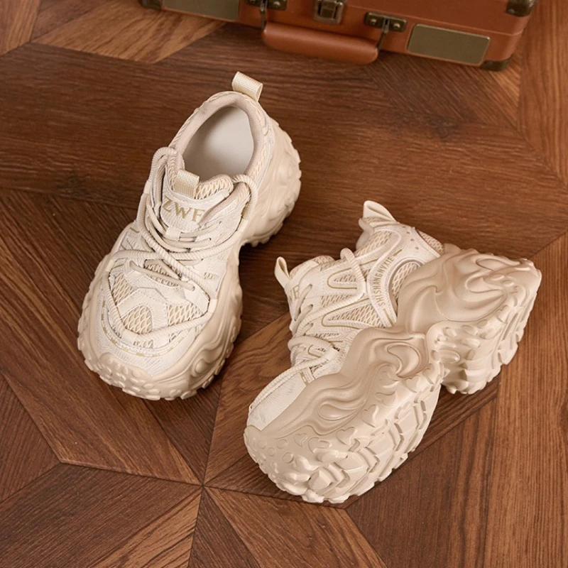 Novos Tênis de Plataforma Alta - Mesh Trainer Breathable avaliação e preço