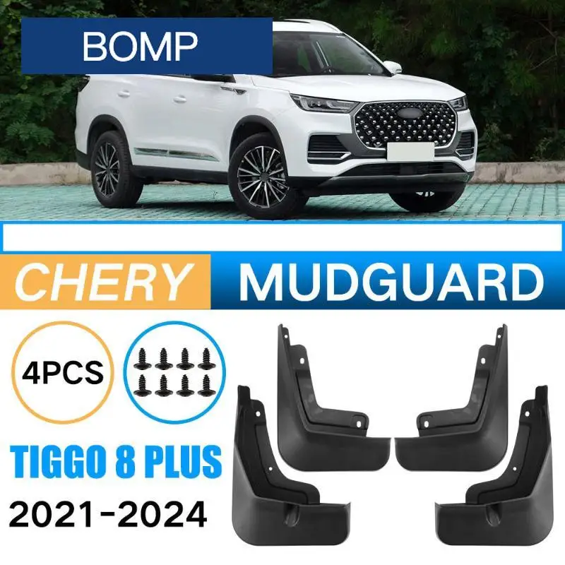 

Fit For CHERY Tiggo 8 PLUS 2021-2024 Car Fender Mudguard Mud Flaps Guard Splash Flap Car Accessories