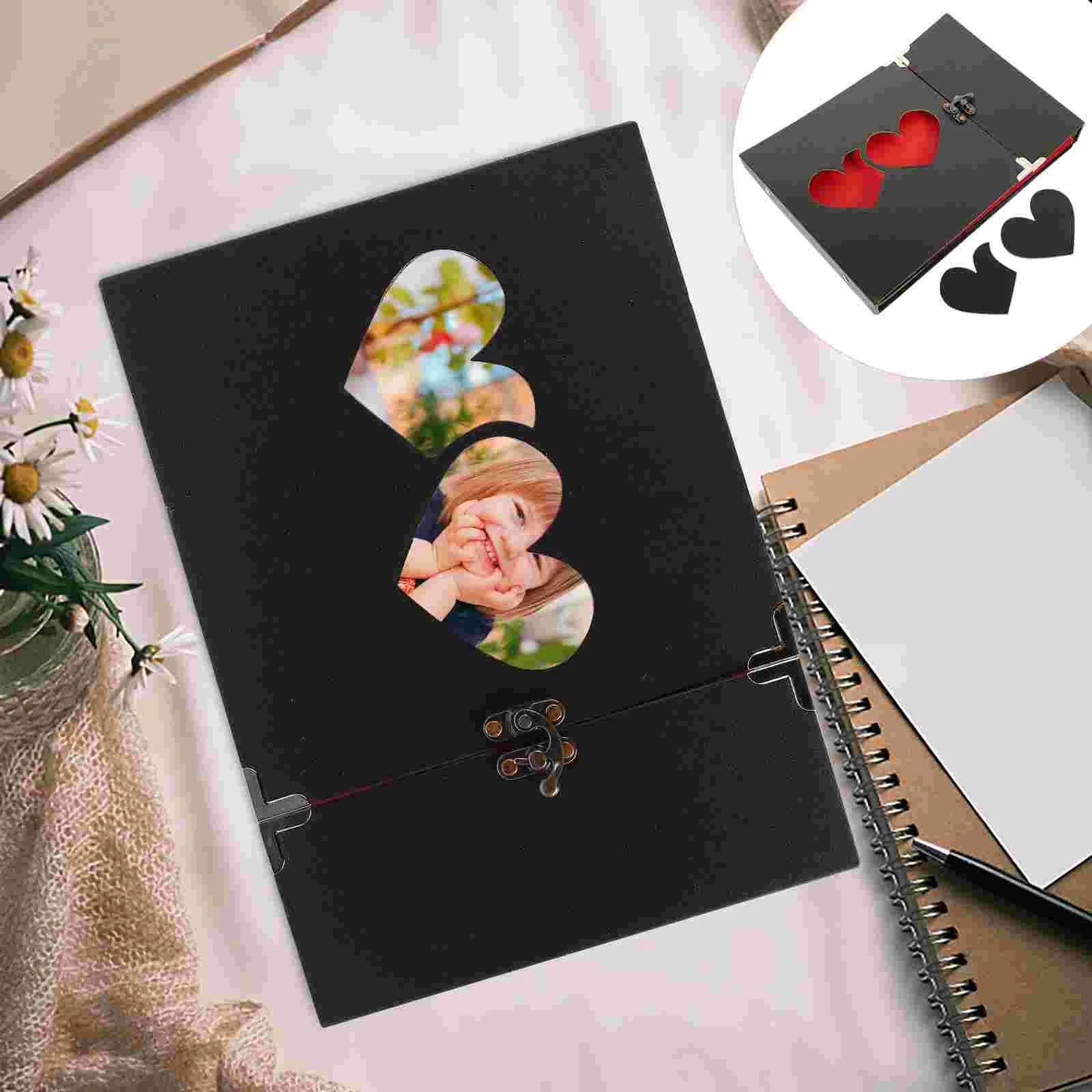 Photo Album Novelty Picture Holder DIY School Book Albums Photobook Kids Decorate for Student