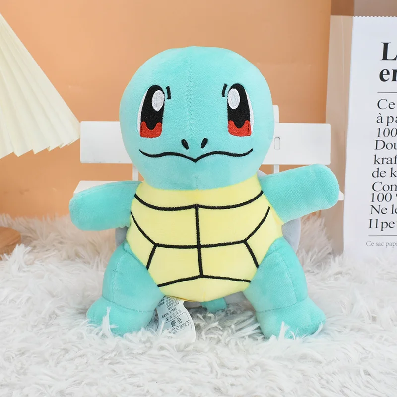Poekomon Piplup Milotic Zorua Beedrill Stuffed Anime Plush Toys Kawaii Cyndaquil Smoliv Mew Bulbasaur Horsea Peluche Dolls Gifts
