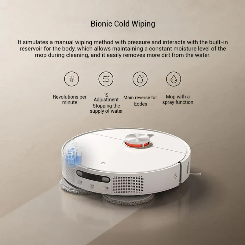 Xiaomi M30S Robot Vacuum and Mop, Auto Dust Emptying & Self Wash Refill, LiDAR Navigation, For Pet Hair,MIJIA Vacuum Cleaner