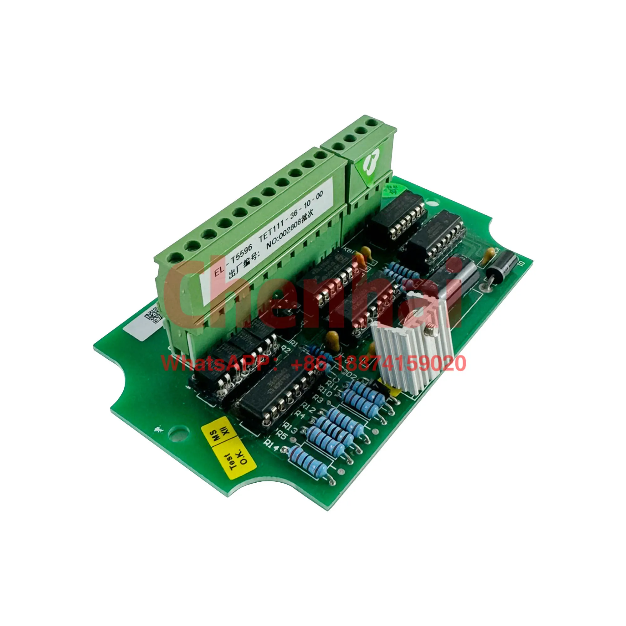 

Railway Parts Printed Circuit Boards EL-T5596 For Plasser Railway Maintenance Replacements