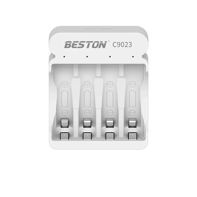 USB Port 4/8/12 Slot Standalone Battery Charger Portable Smart Charger for 1.2V 5/7 AA AAA Rechargeable Ni-MH Batteries with LED