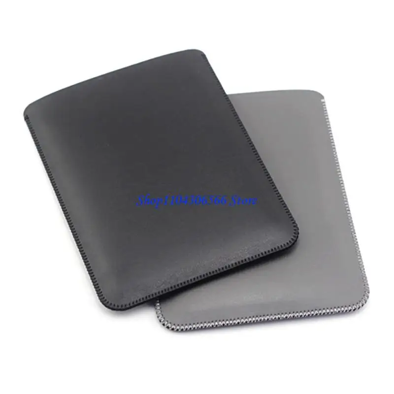 02DD Leather Pad Case for Magic Trackpad 2 Protective Sleeve Cover Case (Black/Gray/Brown)