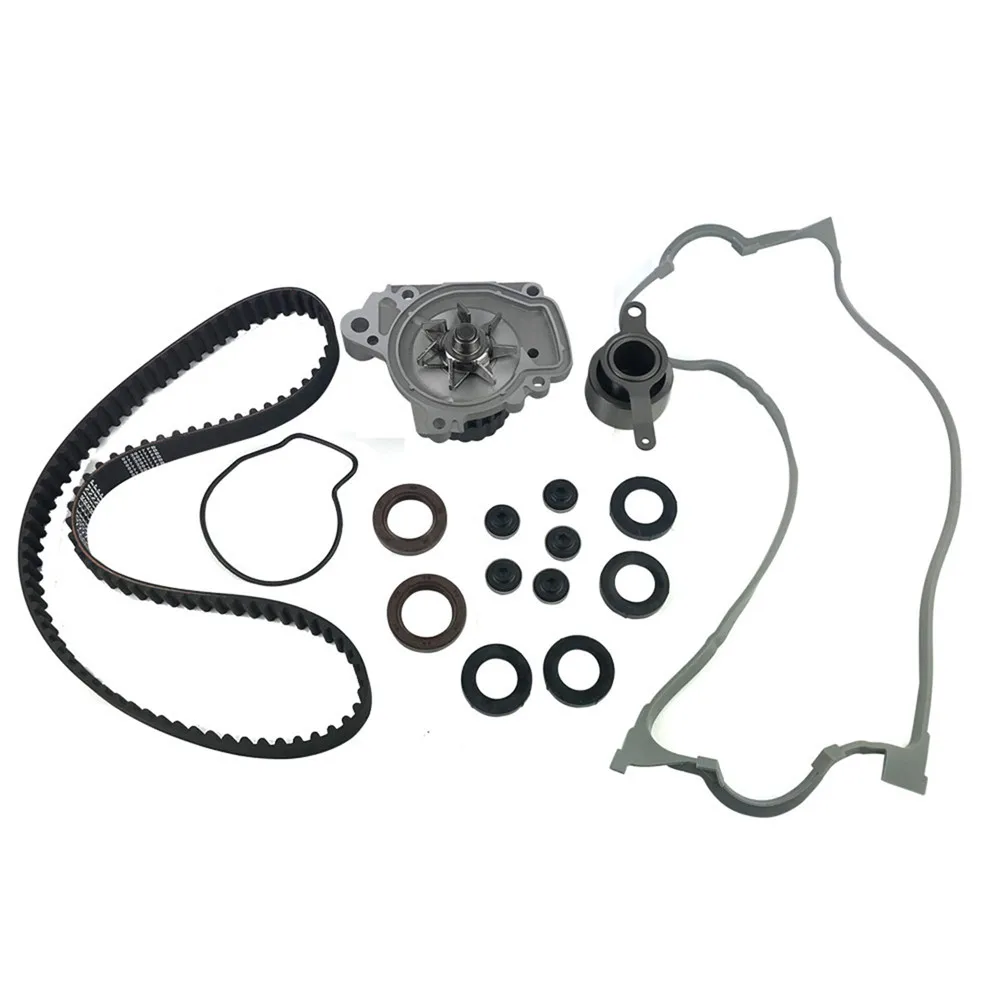 

1set Car Parts Timing Belt Water Pump Kit 14400-P28-004 14520-P2A-305 19200-P2A-A01 For 96-00 Honda Civic 1.6L SOHC D16Y7 D16Y8