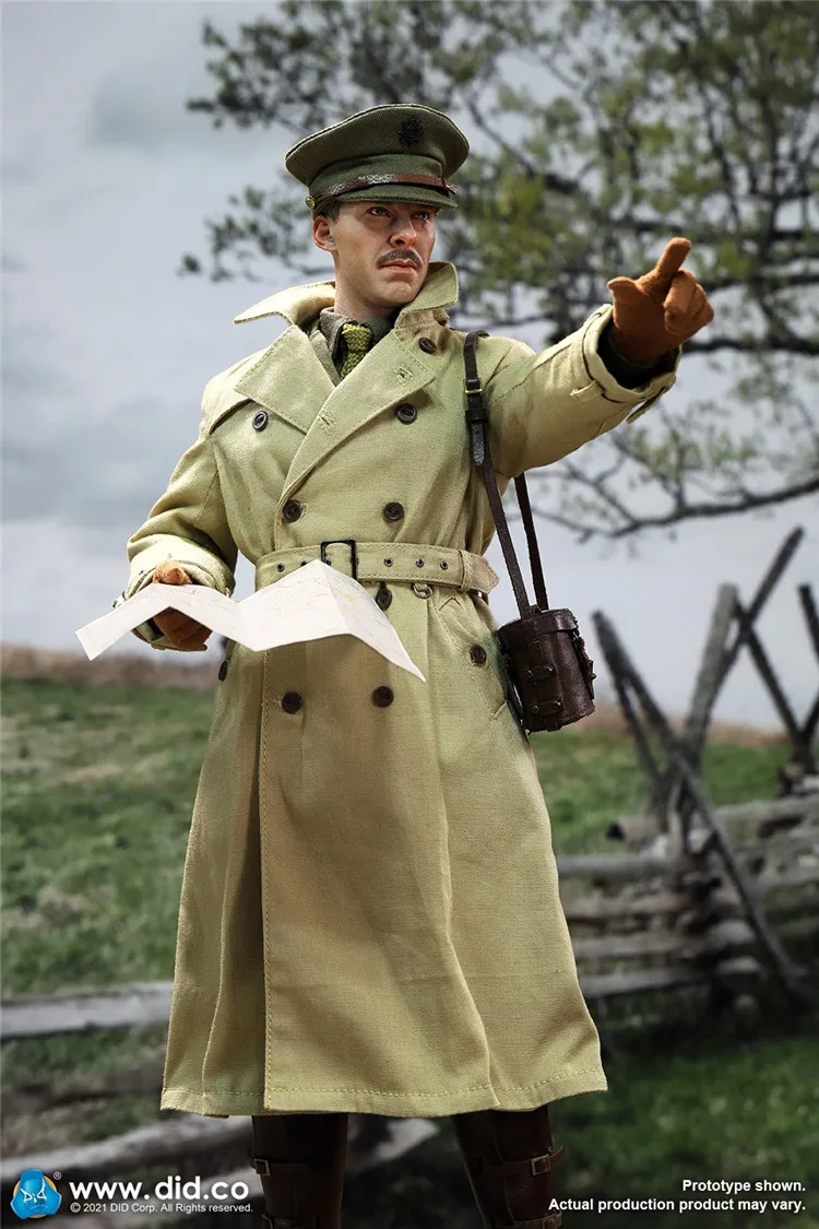 DID B11012 1/6 Scale Collectible Figure WWI British Colonel Combat Suit Version Full Set 12Inch Action Figure Model Toys