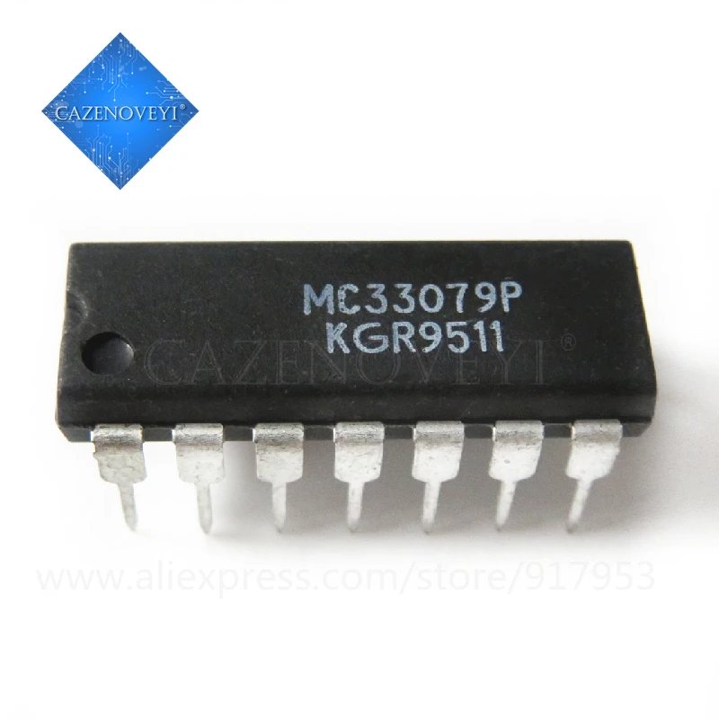 

10pcs/lot MC33079P DIP-14 MC33079 DIP14 33079P DIP In Stock