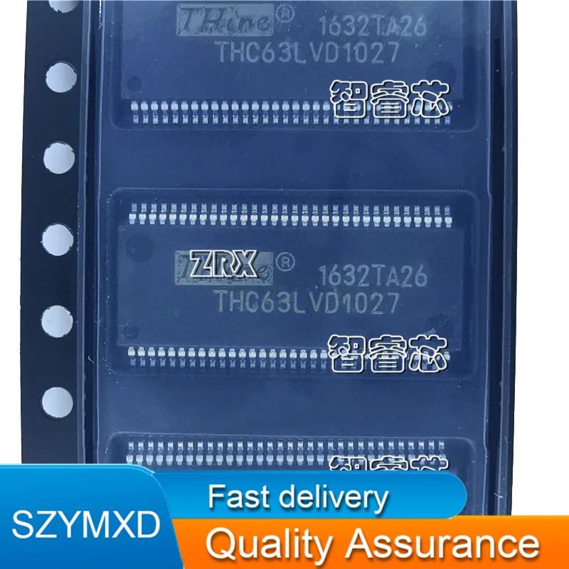 2Pcs/Lot New Original THC63LVD1027 TSSOP64 85 mhz 10-bit dual LVD first consult and then place an order In Stock