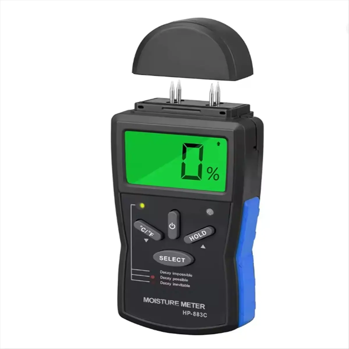 DT38 Digital Wood Timber Moisture Meter, 4 Pins, Hygrometer, Electrical Tester, Measuring Tool, Electromagnetic