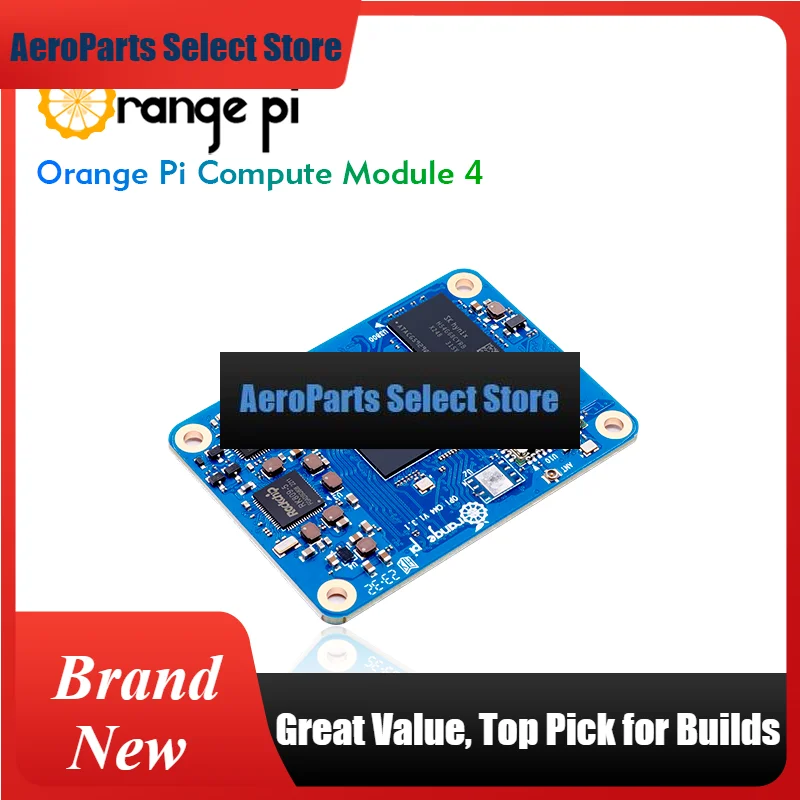 AeroPartsOrange Pi CM4 Compute Module 4 With WiFi5+BT5.0 BLE RK3566 Quad-Core 64-bit Processor CM4 Core Board