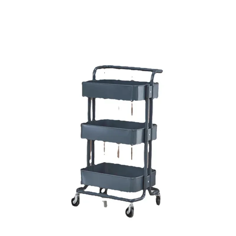 Lash Cart Salon Trolly Estheticus Levert Drank Make-Up Salon Trolly Dressing Cosmetologie Werkzeugwagen Mooie Meubels Yn50st