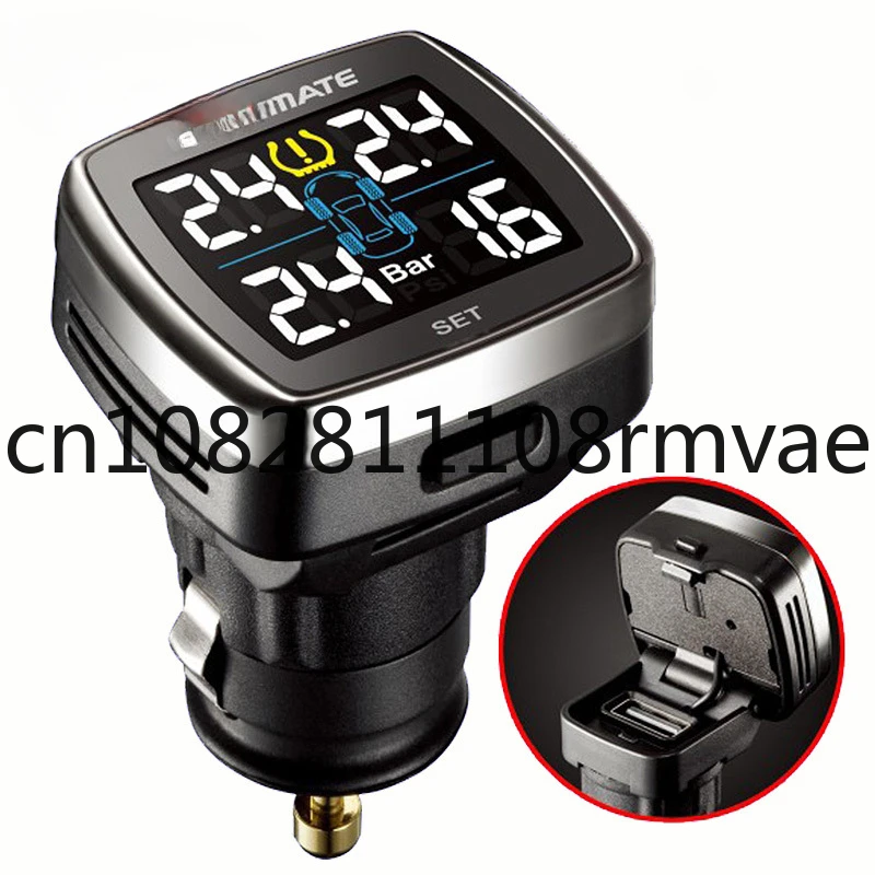 Wireless tire pressure monitor PMS cigarette lighter hot selling