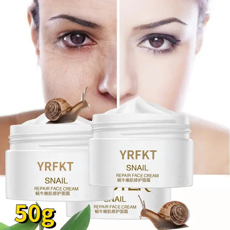 

Anti Aging Snail Essence Face Cream Whitening Snail Cream Serum Moist Nourishing Lifting Face Skin Care Anti Wrinkle Cream