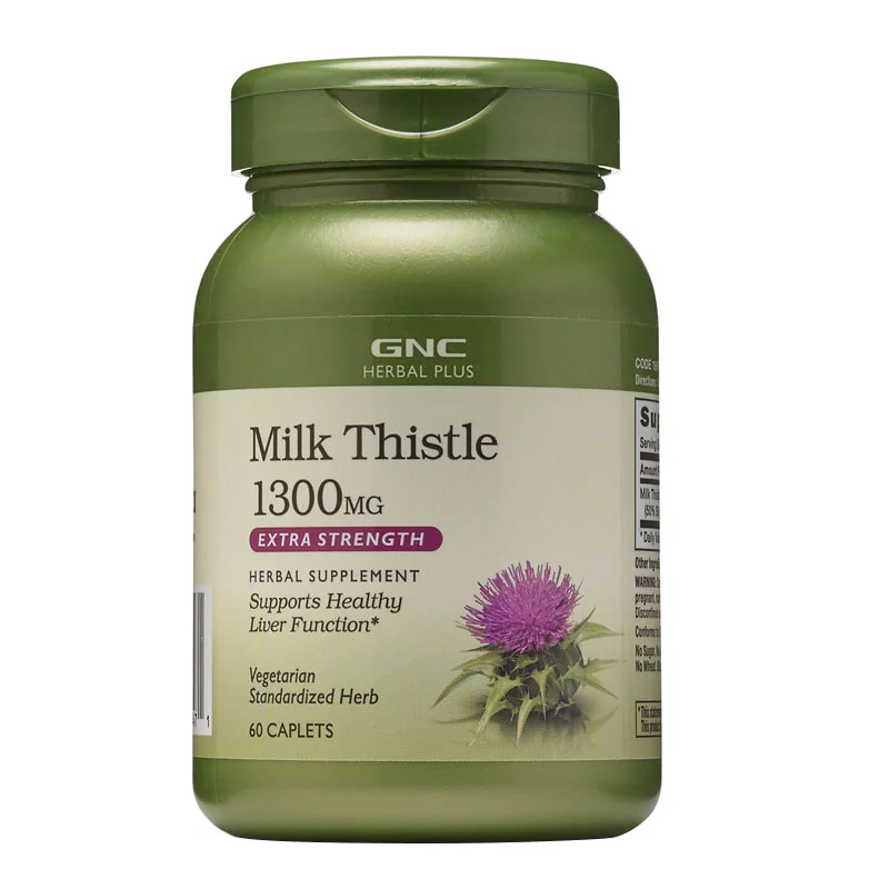 

Milk Thistle 1300 mg 60 caplets
