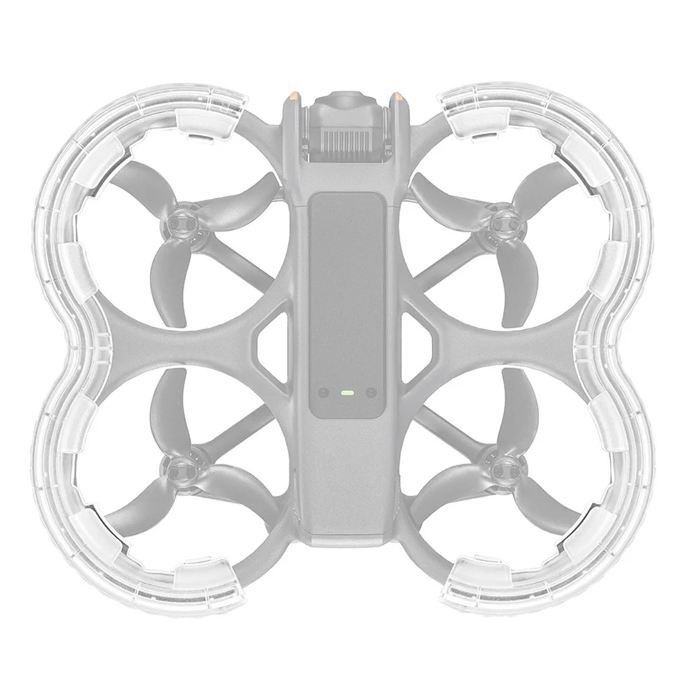 For DJI AVATA2 Anti-collision Ring Props case Protector Cover Accessories Hollow Bumper Ring Transparent  Accessories