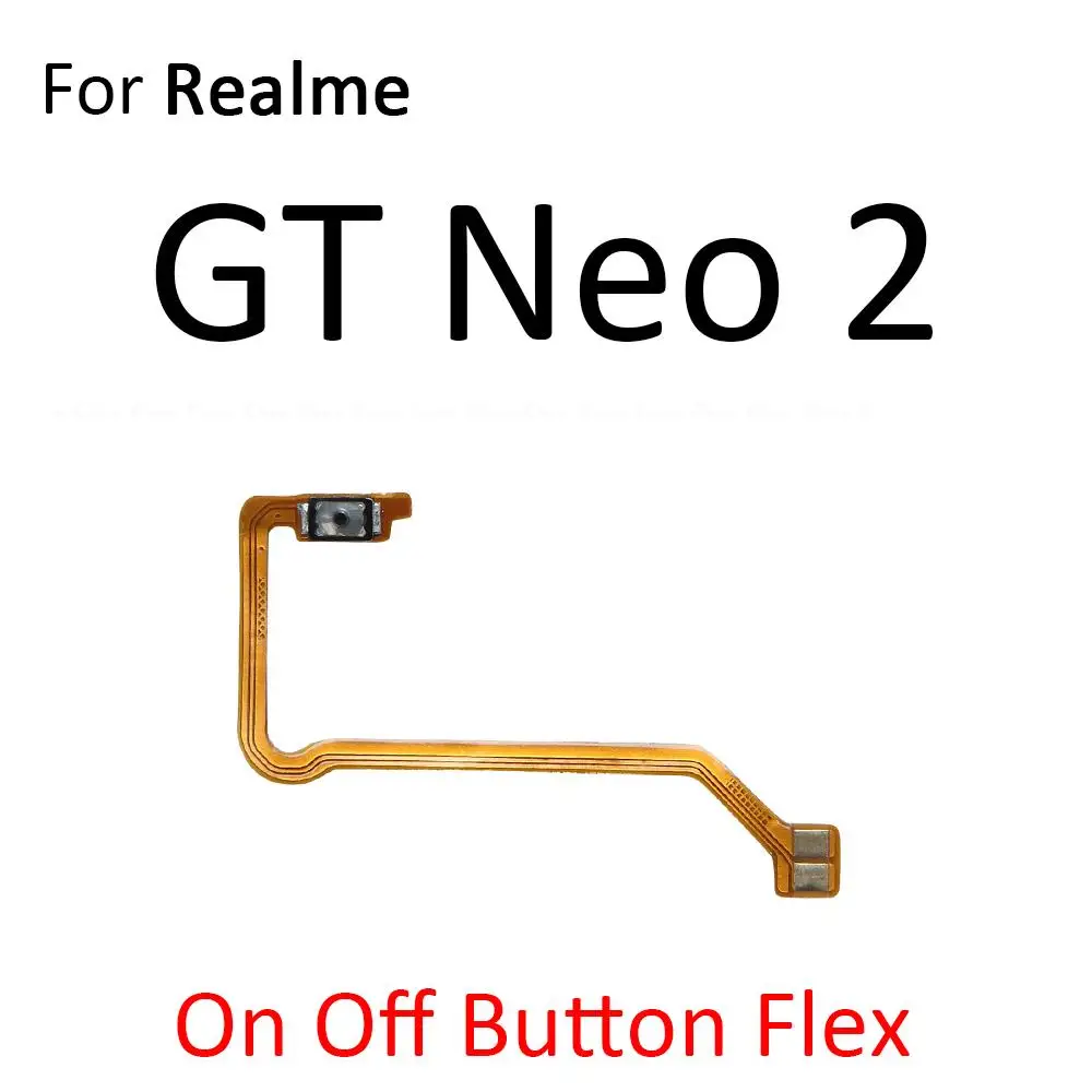 Switch Power ON OFF Key Mute Silent Volume Button Ribbon Flex Cable For OPPO Realme GT2 GT Neo 2 2T 3 3T 5 SE 5G Parts