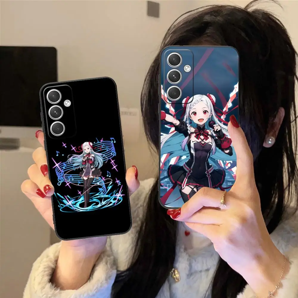 

Чехол для телефона Sword Art Online Yuna для Samsung Galaxy S25 S24 S23 S22 S21 S20 Note20 Plus FE Ultra Color Printing Cover Pretty